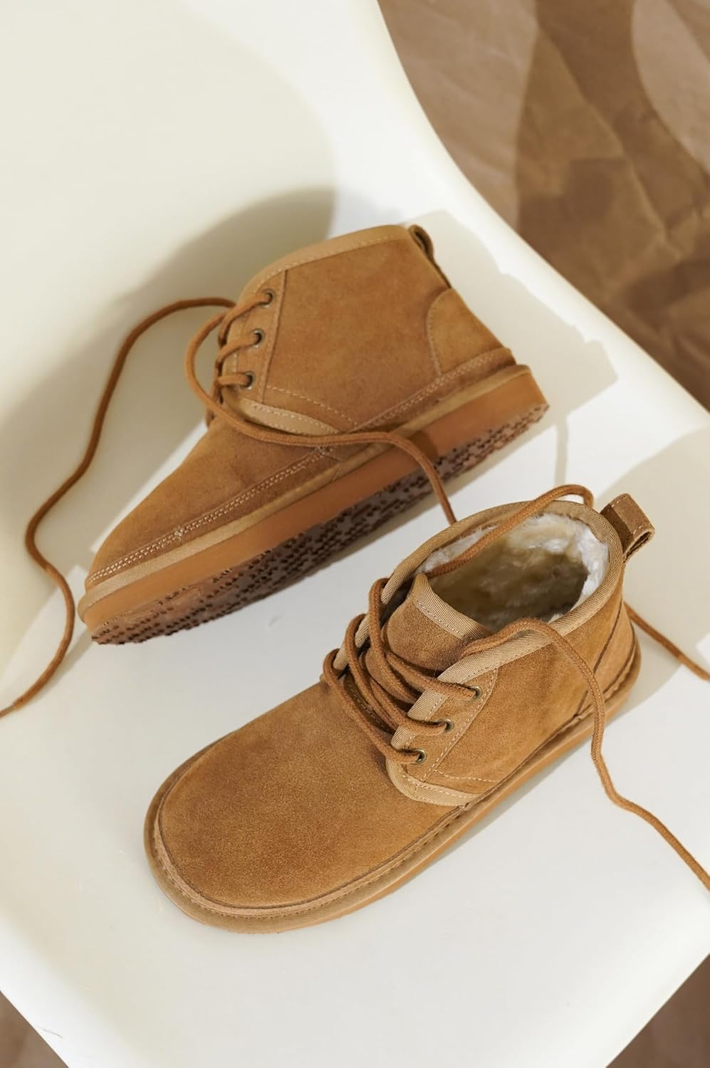 Project Cloud 100% Genuine Leather Ankle Boots for Women - Memory Foam Insole Winter Shoes and Non-Slip Lace-up Fall Boots for Women (Julee)