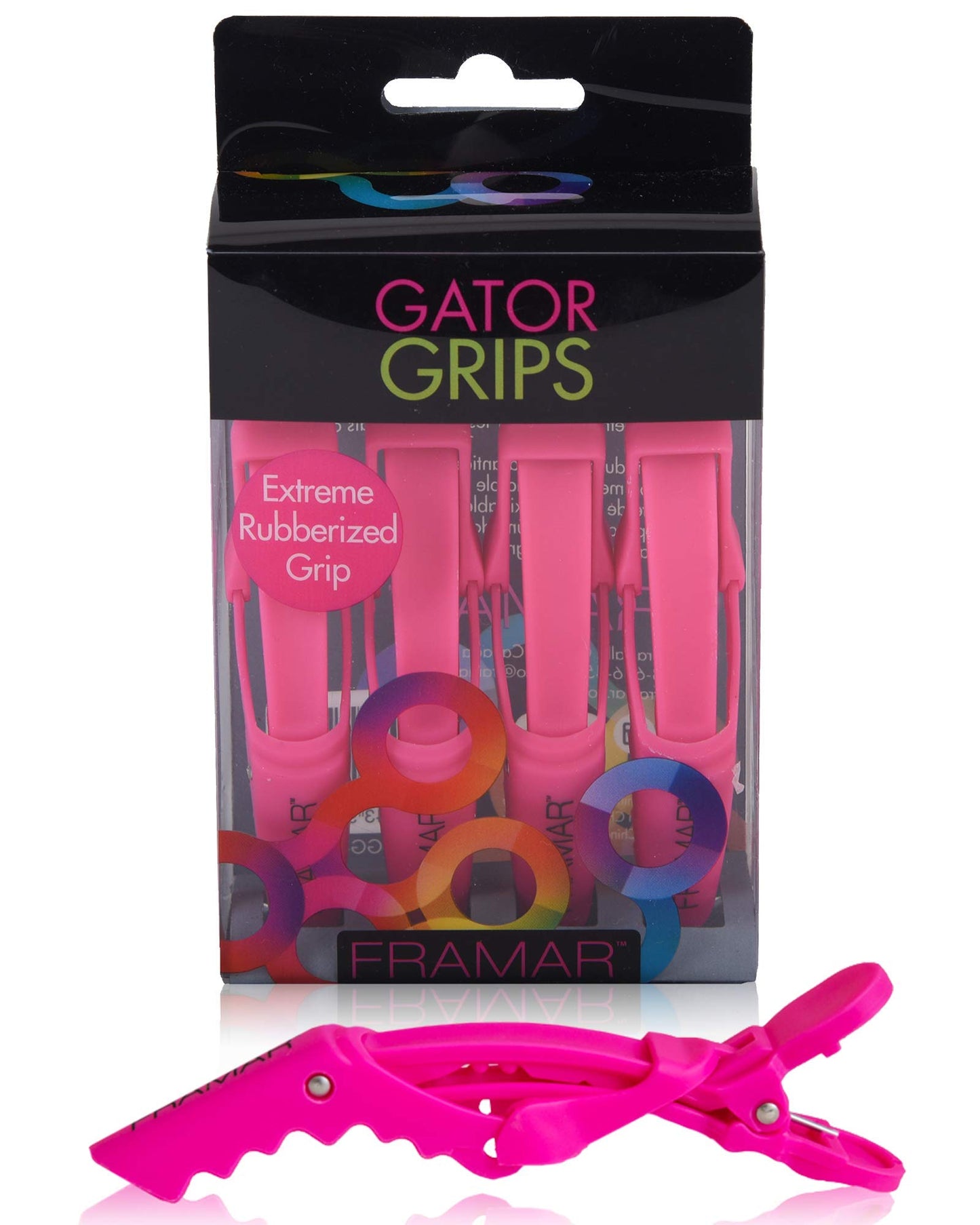 FRAMAR Neutral Alligator Clips For Hair Styling 10 Pack – Professional Alligator Hair Clips For Women, Alligator Clips For Hair, Hair Clip For Women, Cute Hair Clips For Styling, Salon Hair Clips