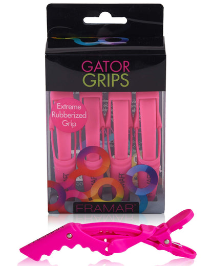 FRAMAR Neutral Alligator Clips For Hair Styling 10 Pack – Professional Alligator Hair Clips For Women, Alligator Clips For Hair, Hair Clip For Women, Cute Hair Clips For Styling, Salon Hair Clips