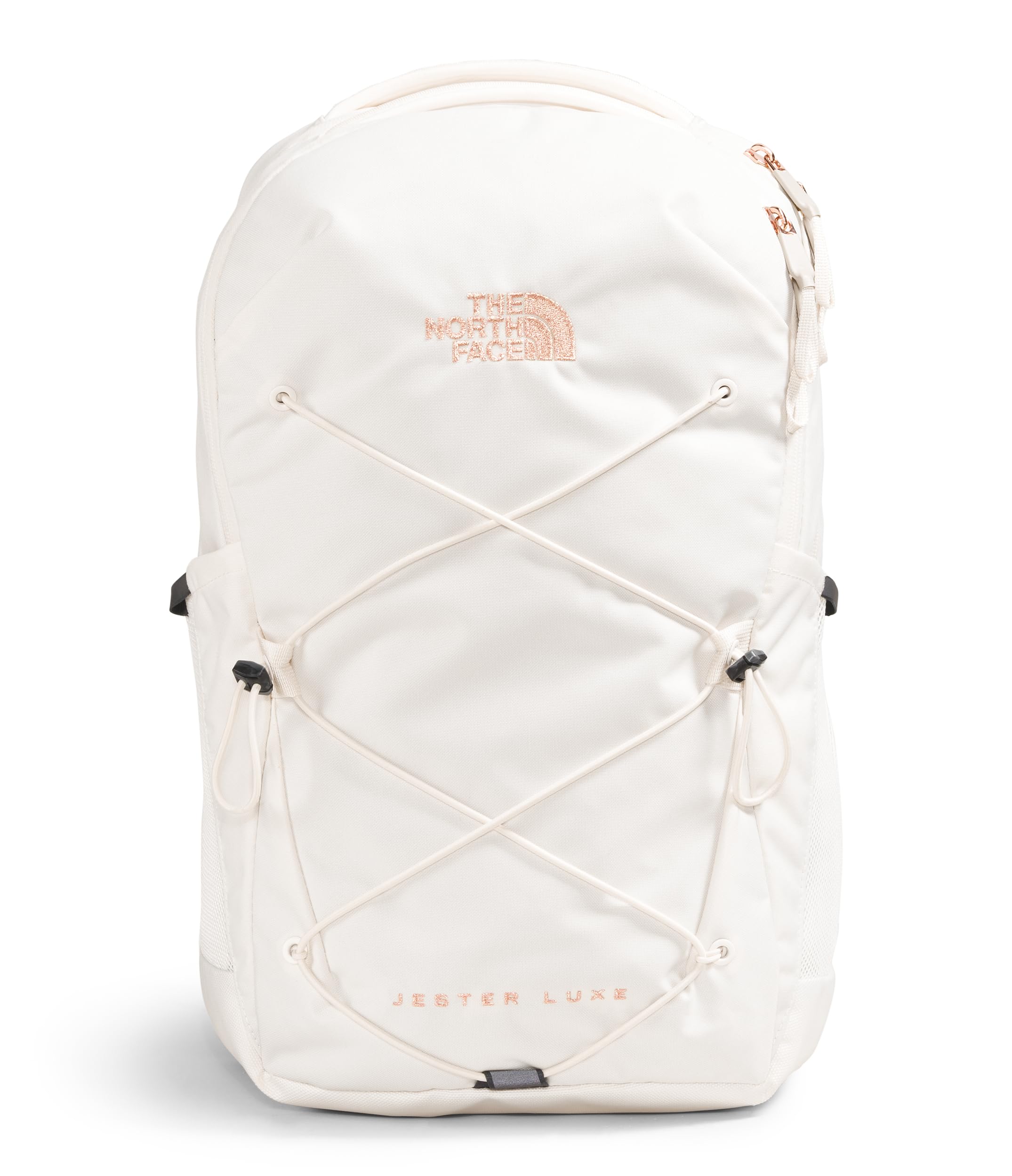 The North Face Women's Every Day Jester Laptop Backpack, TNF Black/Burnt Coral Metallic, One Size