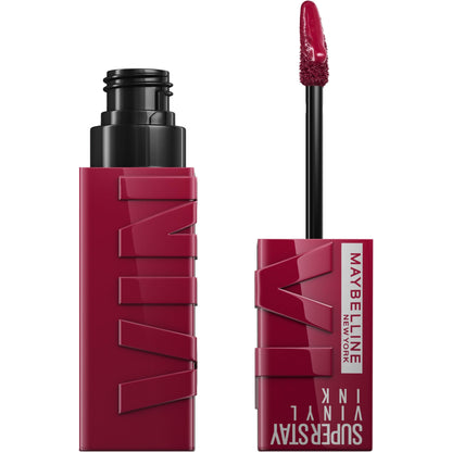Maybelline Super Stay Vinyl Ink Longwear No-Budge Liquid Lipcolor Makeup, Highly Pigmented Color and Instant Shine, Cheeky, Rose Nude Lipstick, 0.14 fl oz, 1 Count