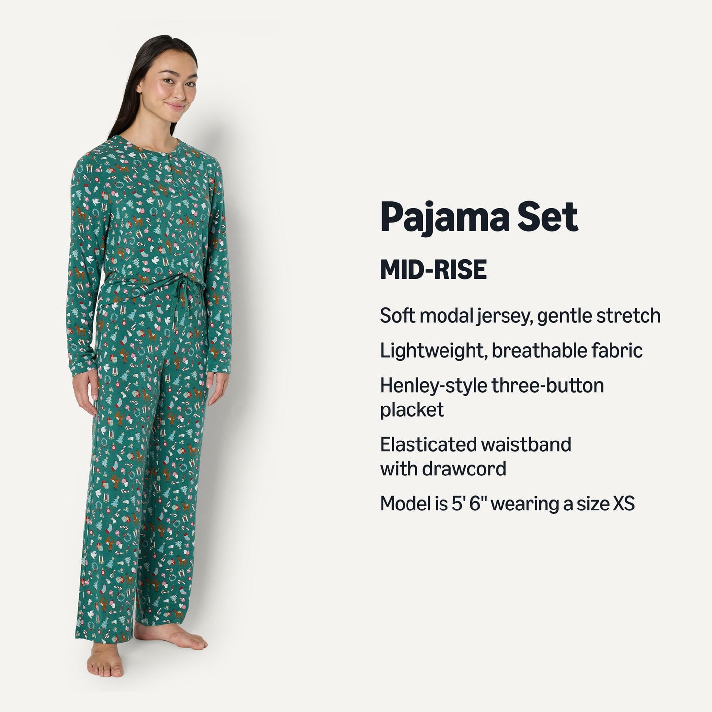 Amazon Essentials x Sofia Grainge Matching Holiday Family Pajama Sets