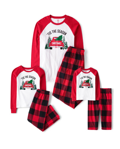 The Children's Place Kids' Holiday Long Sleeve Pajamas