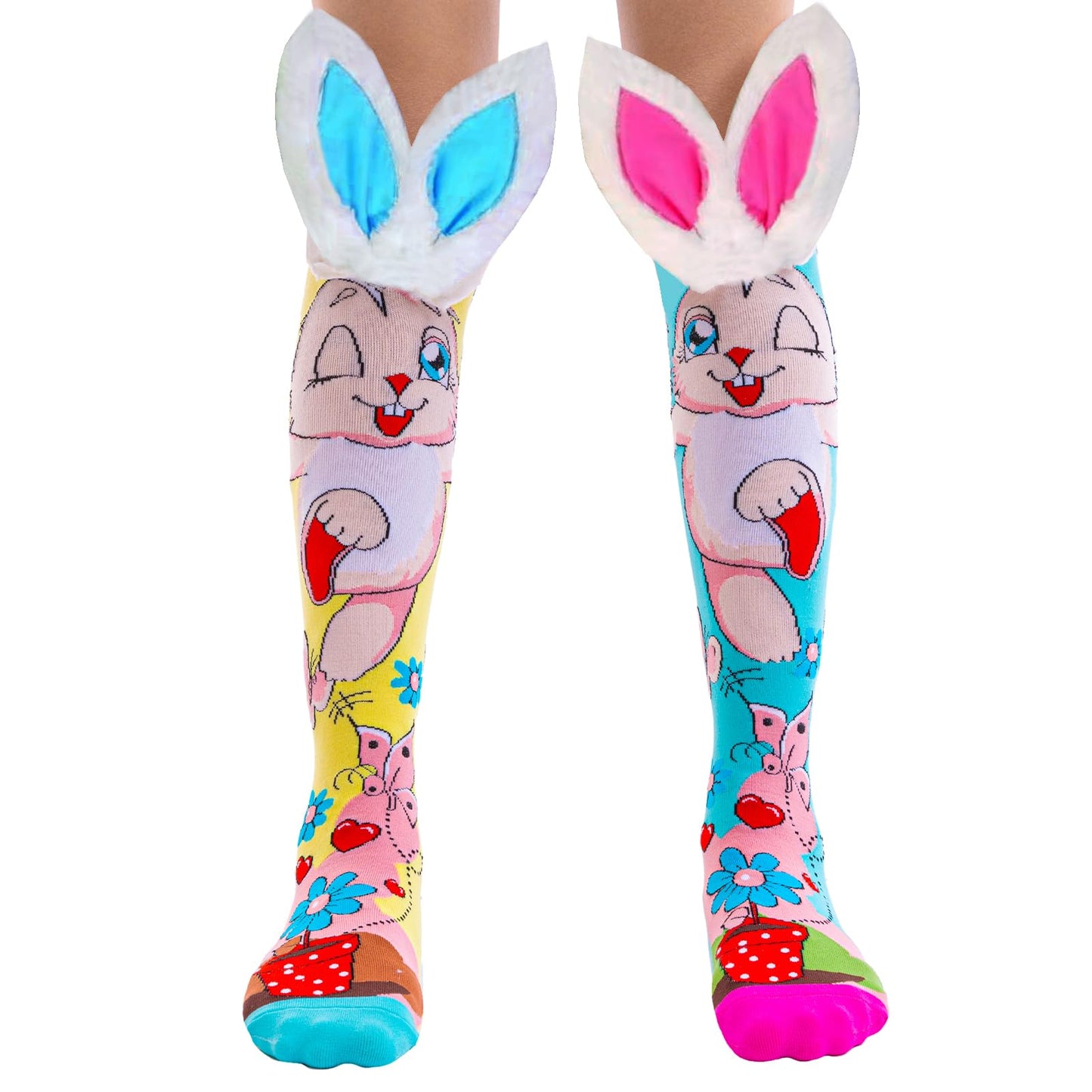 Crazy socks for kids Cute girl socks girls wacky Funky Stretch Mid to High Novelty Socks