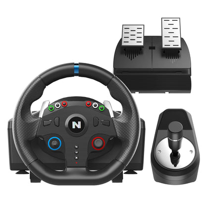 Nitho Racing Wheel for Steering Wheel Gaming, Drive Pro V200 Gaming Wheel, 270° Steering, Car Simulator with Pedals & Integrated Gear Shifter for PS4, Xbox One, Xbox Series X/S, PC