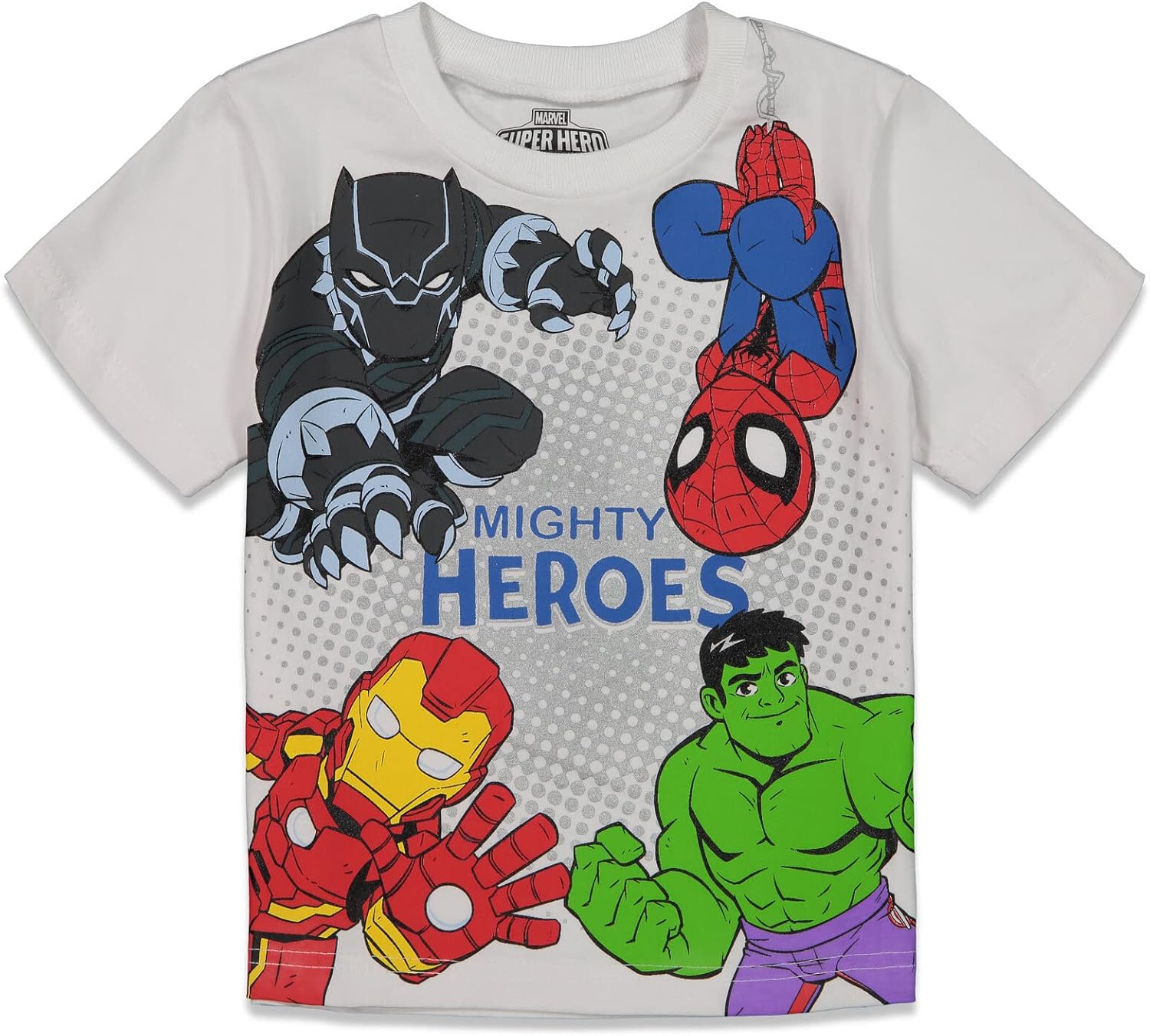 Marvel 4 Pack Graphic T-Shirts