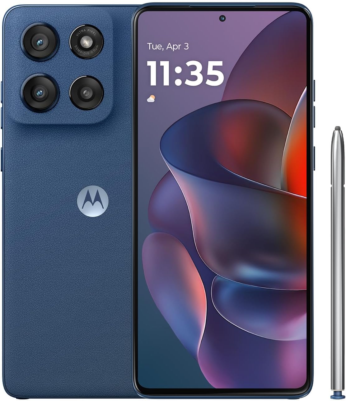 Motorola Moto G Stylus - 2025 | Unlocked | Made for US 8/256GB | 50MP Camera | Pantone Gibraltar Sea