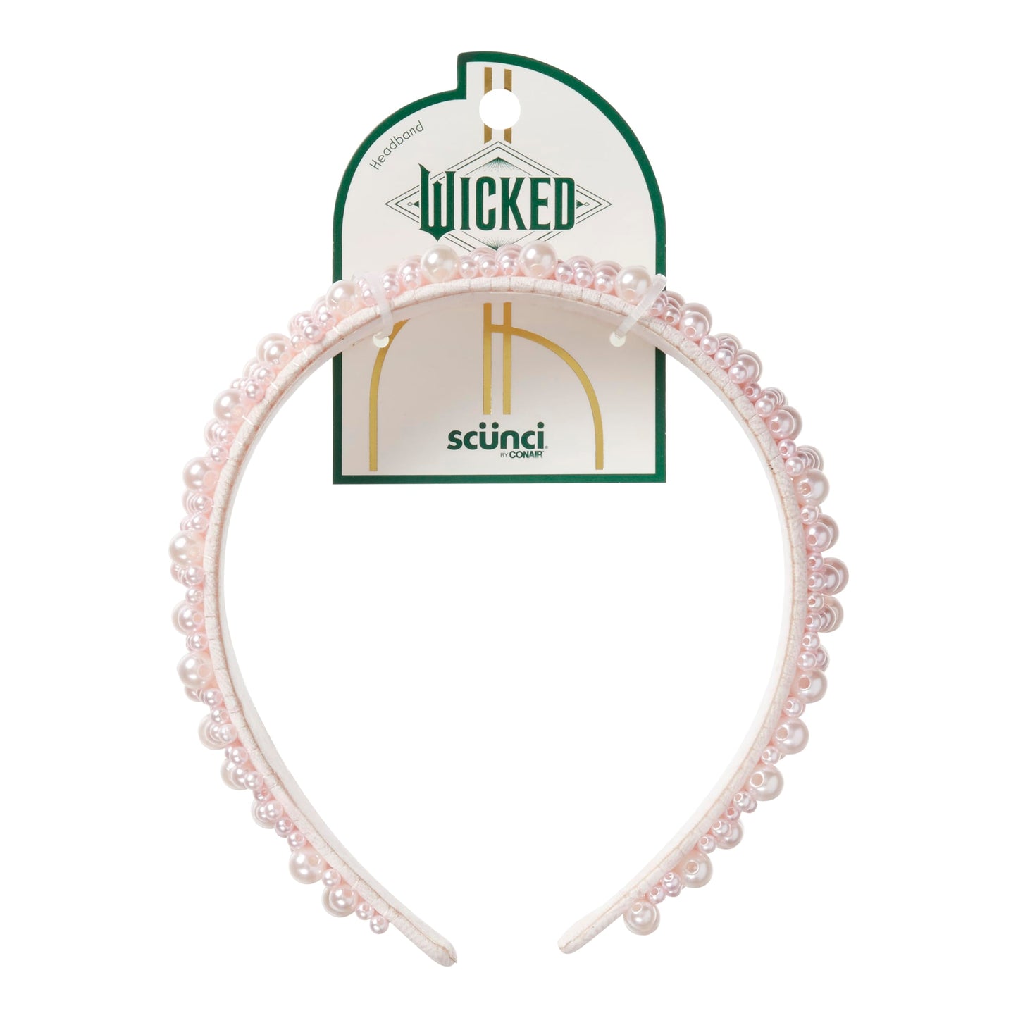Wicked 2 Pearl Glinda Pink Headband - hair accessories for women and girls - gifts for her - Scunci by Conair