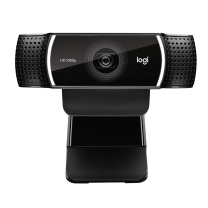Logitech C920x HD Pro Webcam, Full HD 1080p/30fps Video, Clear Audio, HD Light Correction, PC Camera Webcam, Works with Skype, Zoom, Facetime, PC, Laptop, Mac, Tablet - Black