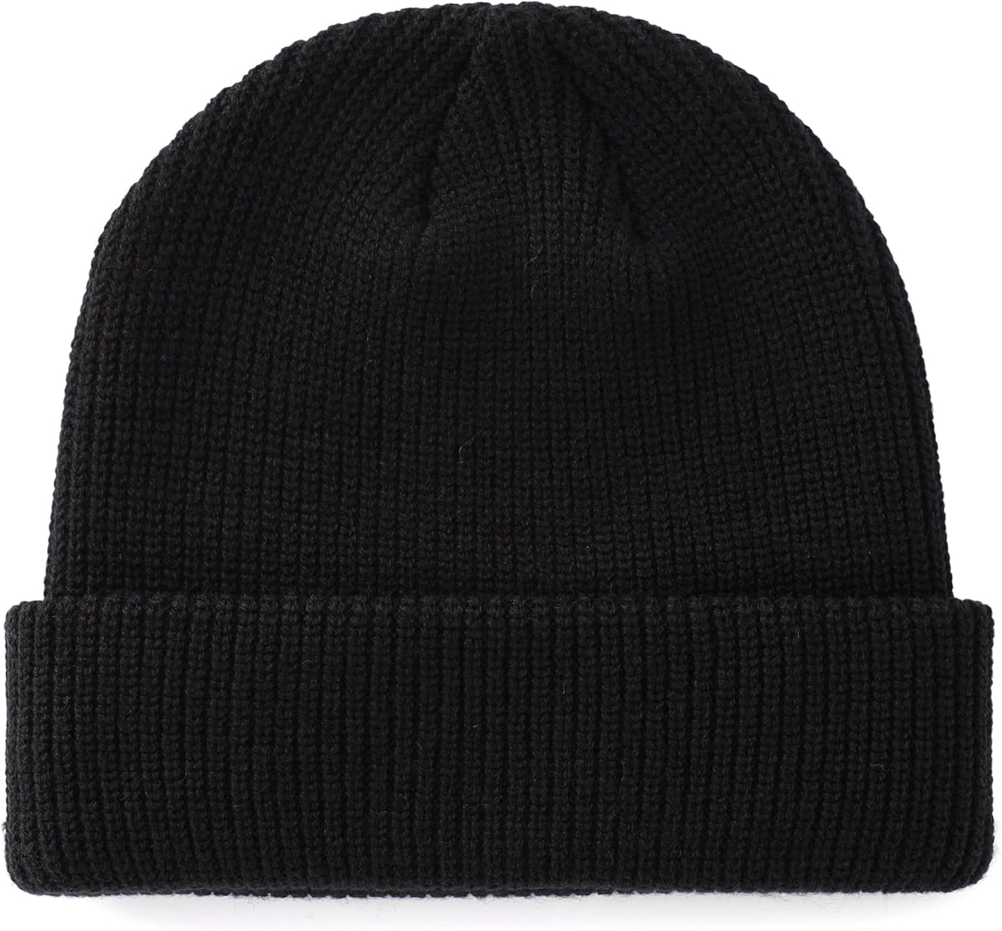 Connectyle Classic Double Layer Knit Beanie Hat Warm Thick Acrylic Winter Hats Daily Cuffed Beanies Watch Hat for Men Women