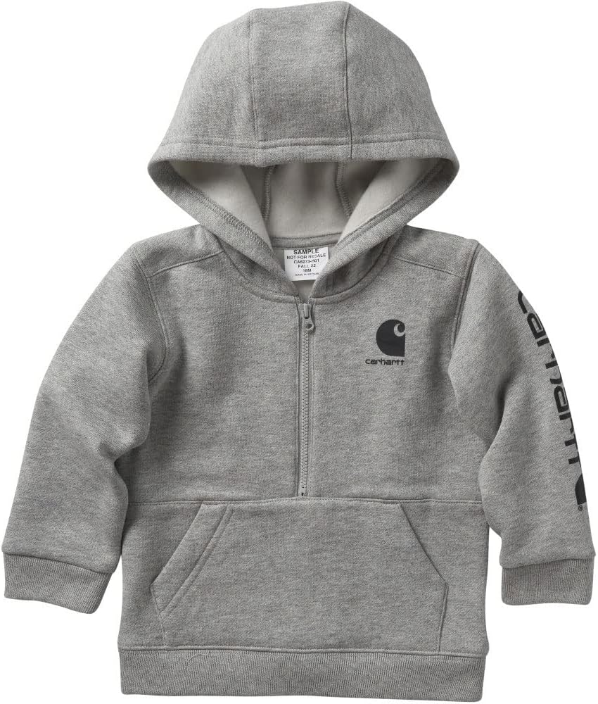 Carhartt Kid's CA6273 Long-Sleeve Half-Zip Sweatshirt - Boys