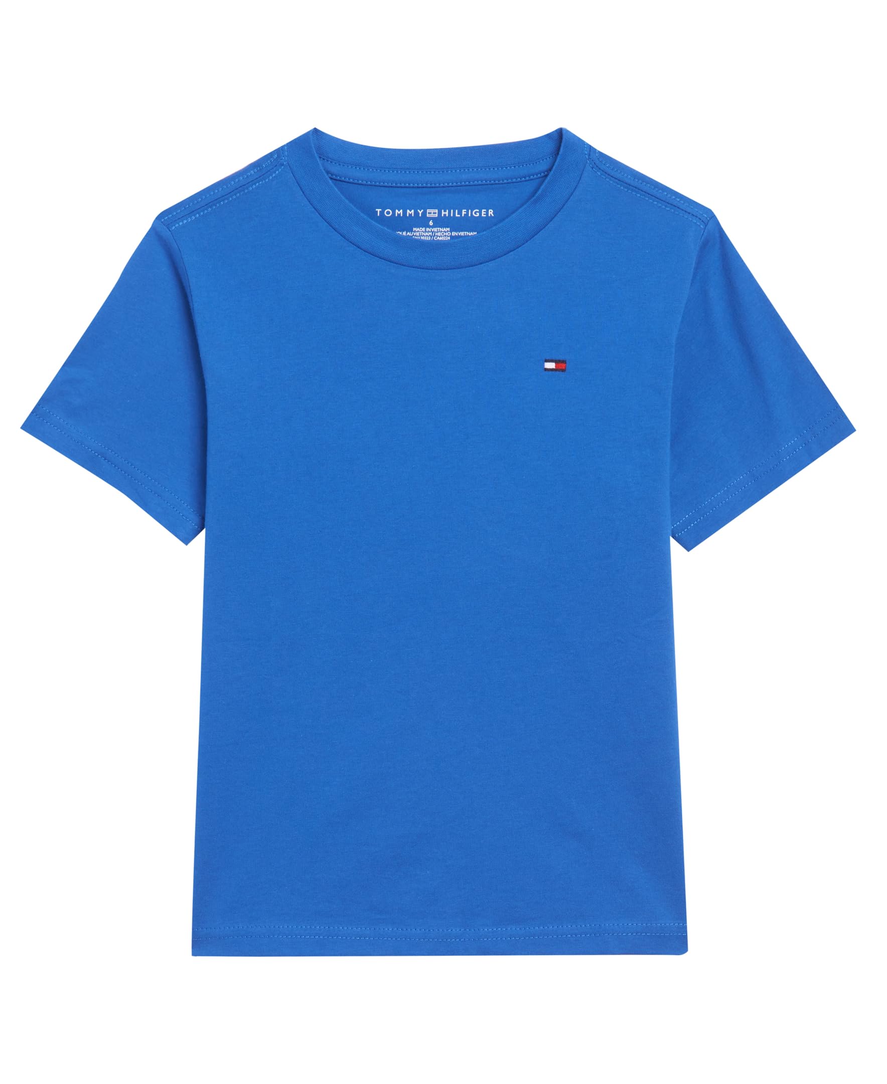 Tommy Hilfiger Boys' Short Sleeve Solid Crew Neck T-Shirt