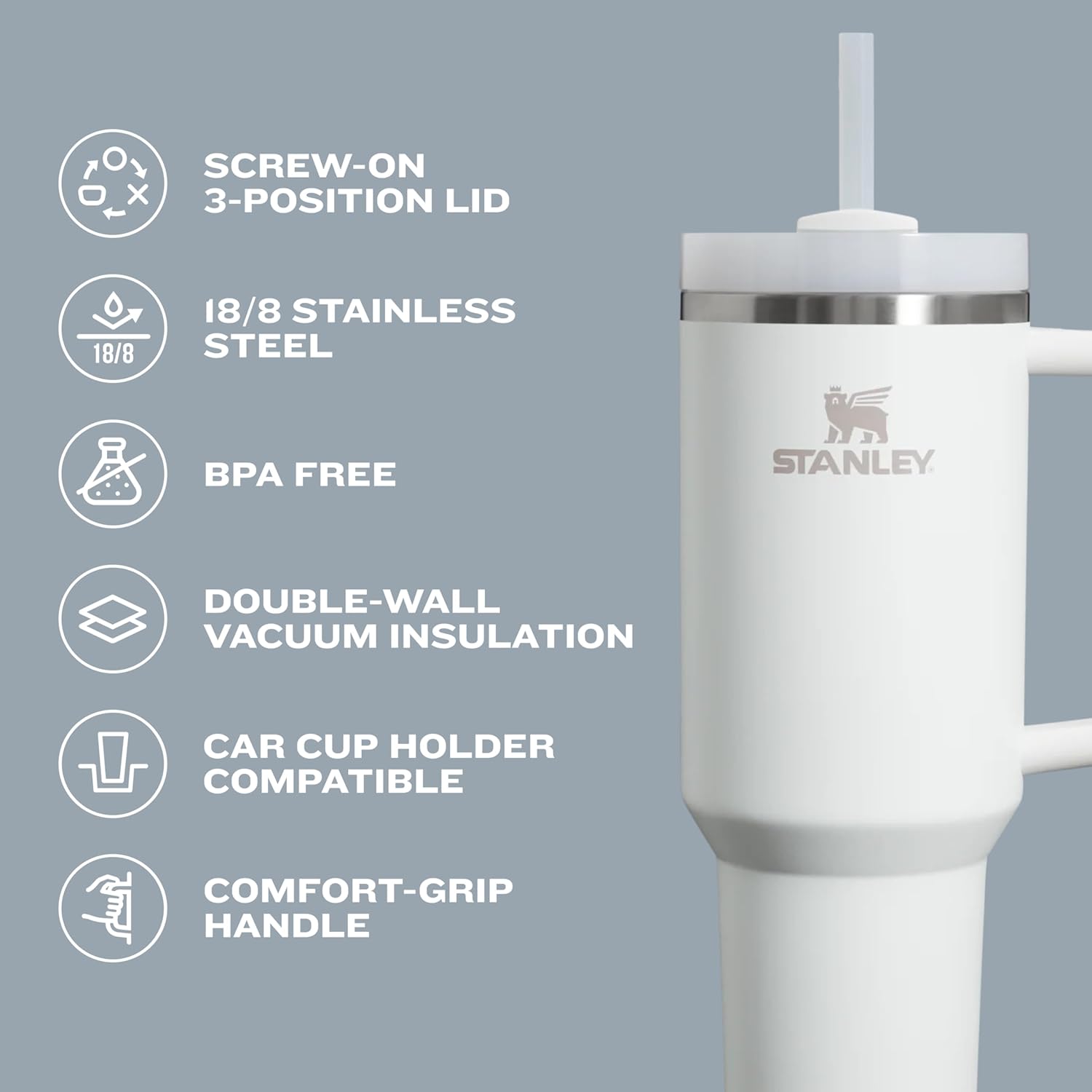 STANLEY Quencher H2.0 FlowState Stainless Steel