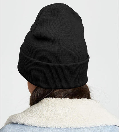 Cool Graphic Beanie for Men and Women - Black