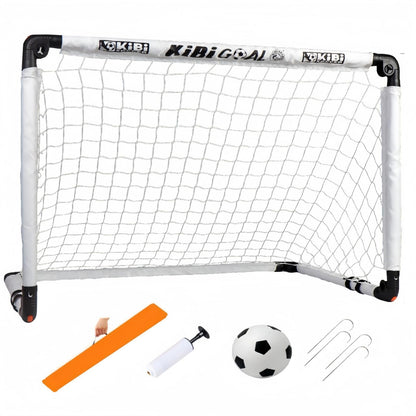 Kids Soccer Goal for Backyard Set, Small Foldable Goals for Toddler, Kids Mini Goals for The Garden/Indoor/Outdoor, 23" x 16"/ 35" x 23"/ 45" x 31" Goal Size, Children Soccer Toy Age 1-11