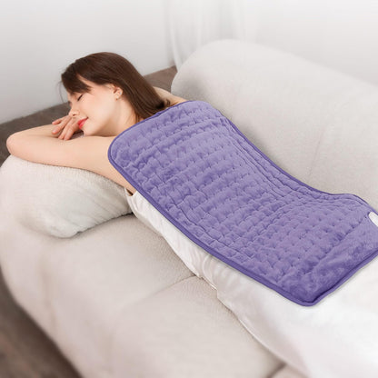 Heating Pad for Back & Period Cramps, Portable Heating Pad for Neck and Shoulders and Back with Auto Shut Off Large, Machine Washable, Christmas Gifts for Women, Men