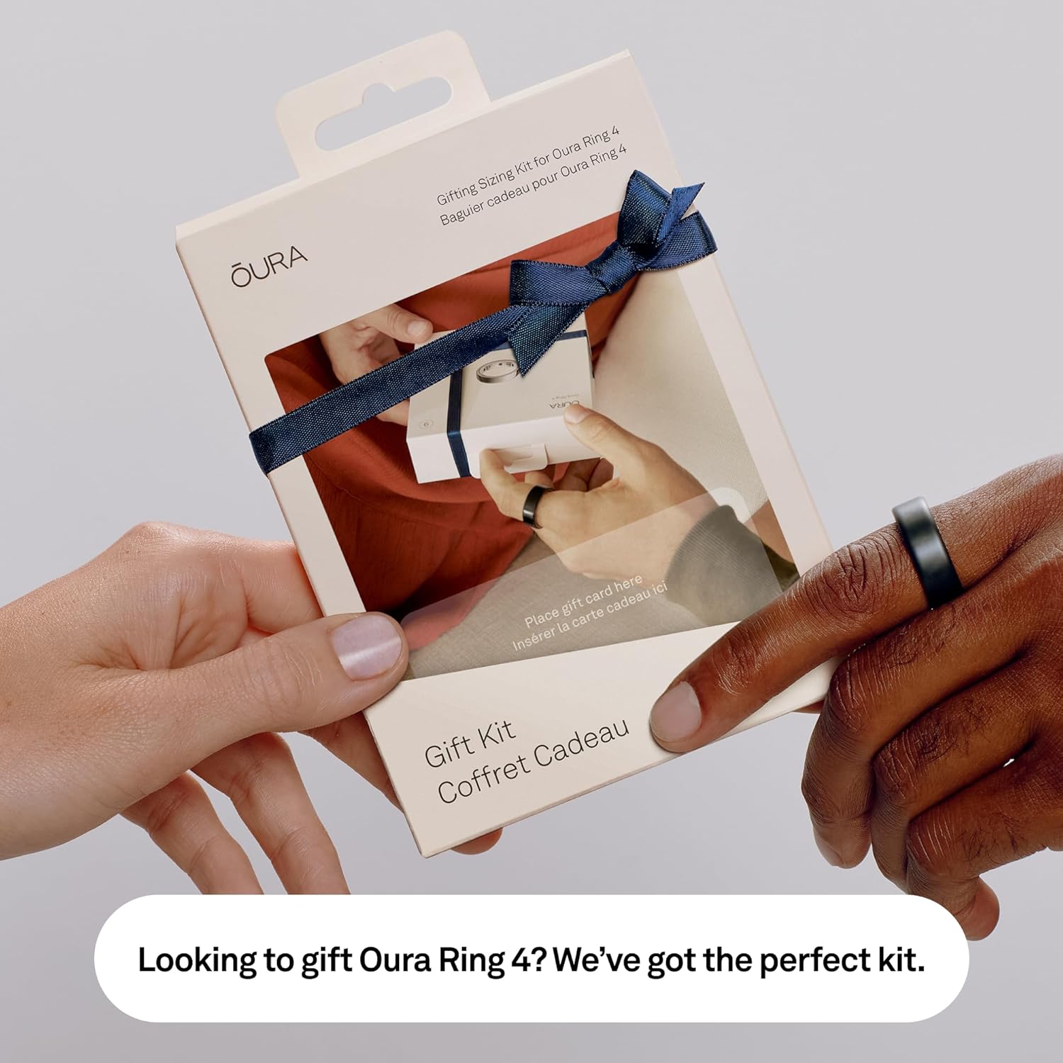 Oura Ring 4 - Silver - Size 9 - Size Before You Buy