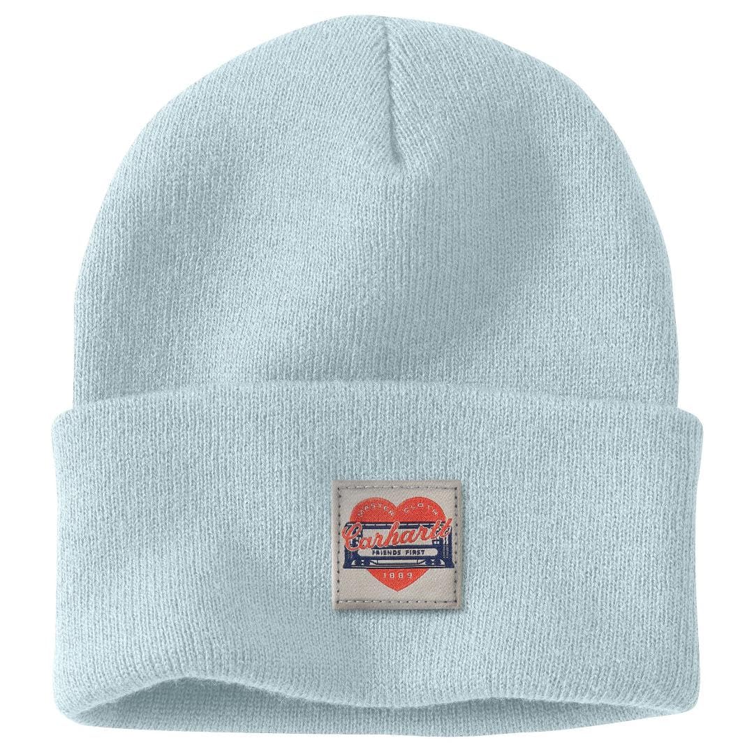 Carhartt Womens Knit Heart Patch Beanie