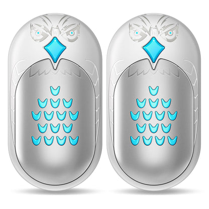 Hand Warmers Rechargeable, 2 Pack 6000mAh Electric Portable Heater, 20 Hrs Long Heating Hot Pockets Hand Warmer, Hunting Gear, Gifts for Women, Men, Raynauds, Camping, Golf, Outdoors