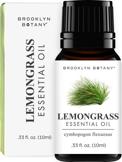 Brooklyn Botany Peppermint Essential Oil - Huge 4 Fl Oz - 100% Pure and Natural - Premium Grade with Dropper - for Aromatherapy and Diffuser