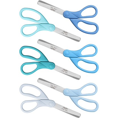 Mr. Pen Kids Scissors - 6 Pack, 5 Inch, Colored Toddler Safety Scissors for Kids, School & Preschool
