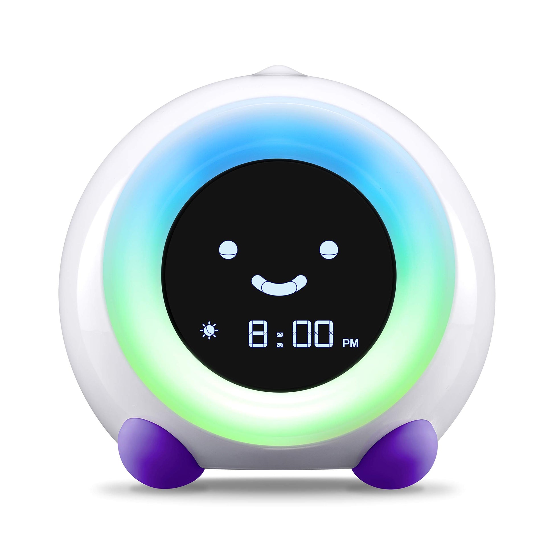 LittleHippo Mella: All-in-One Kids Trainer, Alarm Clock, Night Light & Sleep Sounds Machine. Encourage Sleep Training with Toddler Alarm Clock, Timer Night Light, Cute Kids Room Decor - Tropical Teal