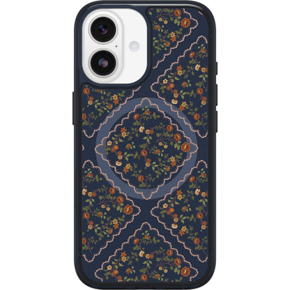OtterBox iPhone 17 Symmetry Series Clear Case - Golden Bloom - Green