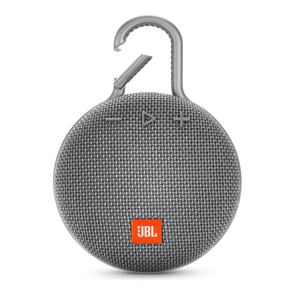 JBL Clip 3, Dusty Pink - Waterproof, Durable & Portable Bluetooth Speaker - Up to 10 Hours of Play - Includes Noise-Cancelling Speakerphone & Wireless Streaming