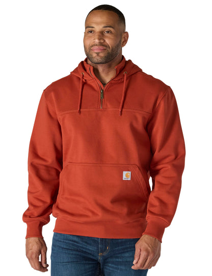 Carhartt mens Rain Defender Loose Fit Heavyweight Quarter-zip Sweatshirt