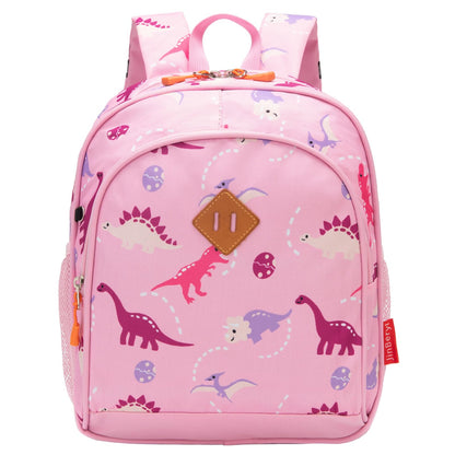 Toddler Backpack Boys, 15 Inch Kids Backpack for Preschool or Kindergarten, Dinosaur Green