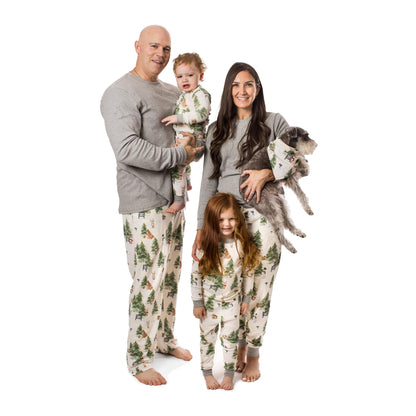 Burt's Bees Baby and Family Matching Holiday Organic Cotton Pajamas