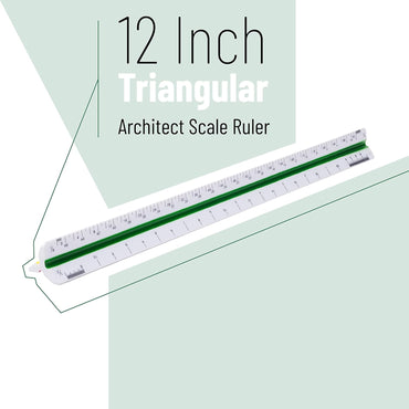 Mr. Pen Architectural Scale Ruler, 12" Plastic Architect Scale, Back to School Supplies