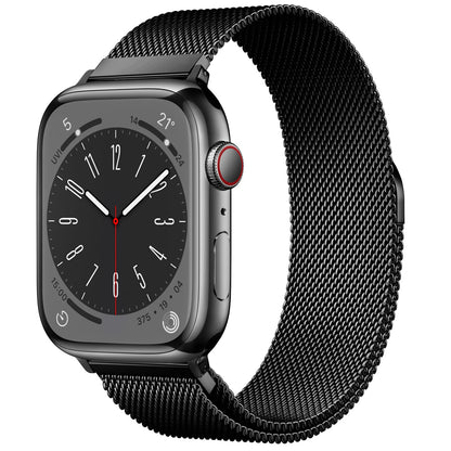 Original Milanese Loop Band Compatible with Apple Watch 38mm 40mm 41mm 42mm 44mm 45mm 46mm 49mm - Women & Men Magnetic Closure Adjustable Metal Strap for iWatch Series 11 10 9 8 7 6 5 4 SE2 3 Ultra2 3