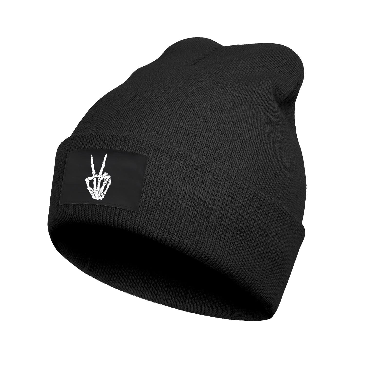Cool Graphic Beanie for Men and Women - Black