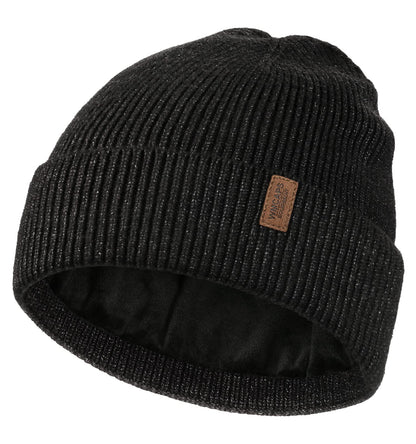 Wmcaps Winter Beanie for Men Women, Fleece Lined Beanie Soft Warm Knit Hat Ski Stocking Cuffed Cap