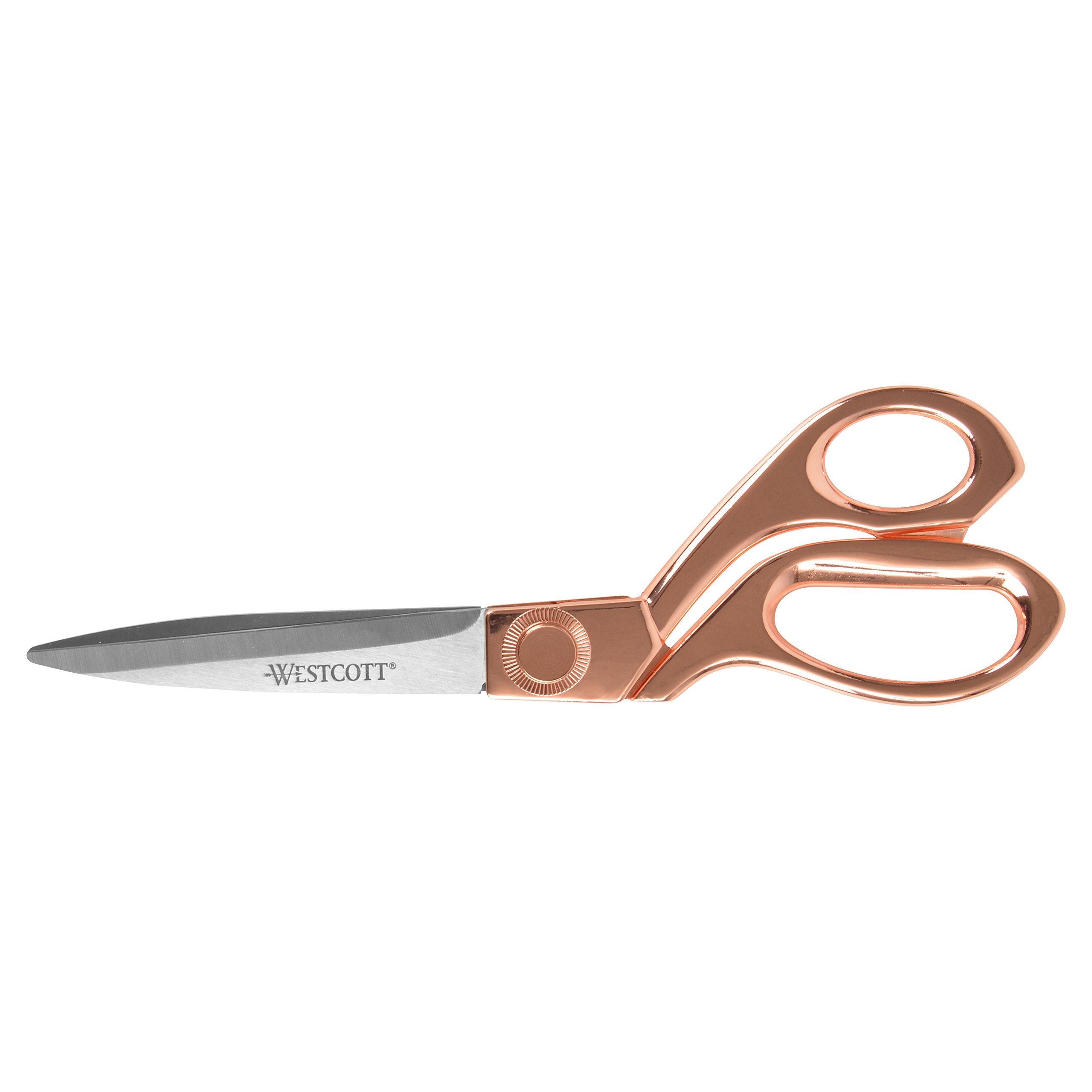 Westcott 17196 8-Inch Stainless Steel Gold Scissors For Office and Home