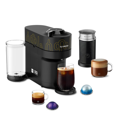 Nespresso Vertuo Pop+ Coffee and Espresso Maker by De'Longhi with Milk Frother, Candy Pink
