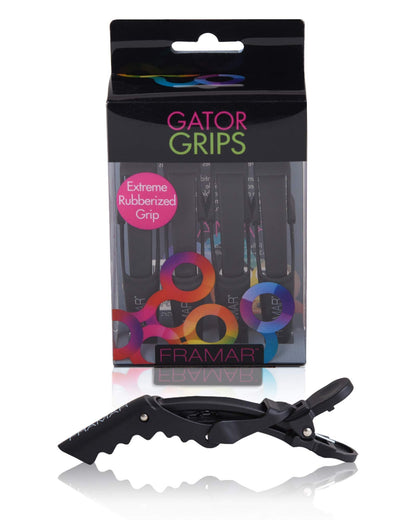 FRAMAR Neutral Alligator Clips For Hair Styling 10 Pack – Professional Alligator Hair Clips For Women, Alligator Clips For Hair, Hair Clip For Women, Cute Hair Clips For Styling, Salon Hair Clips