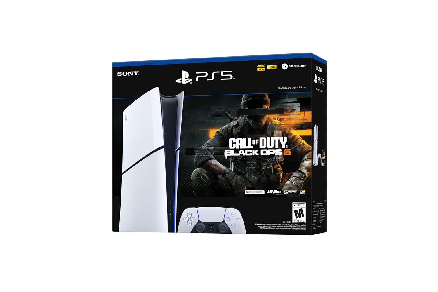 PlayStation®5 Digital Edition – Call of Duty®: Black Ops 6 Bundle (model group – slim)