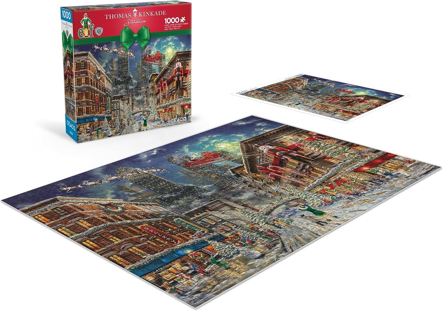 Ceaco - Thomas Kinkade Christmas - Elf - 1000 Piece Jigsaw Puzzle