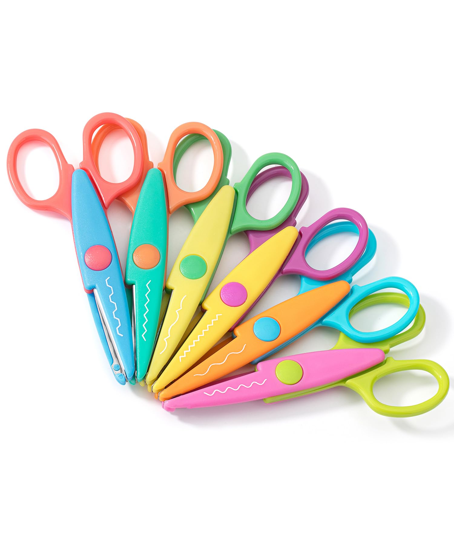 Mr. Pen Craft Scissors - Decorative Edge, 6 Pack, Zig Zag, Scrapbooking, Fancy, Pattern, Design