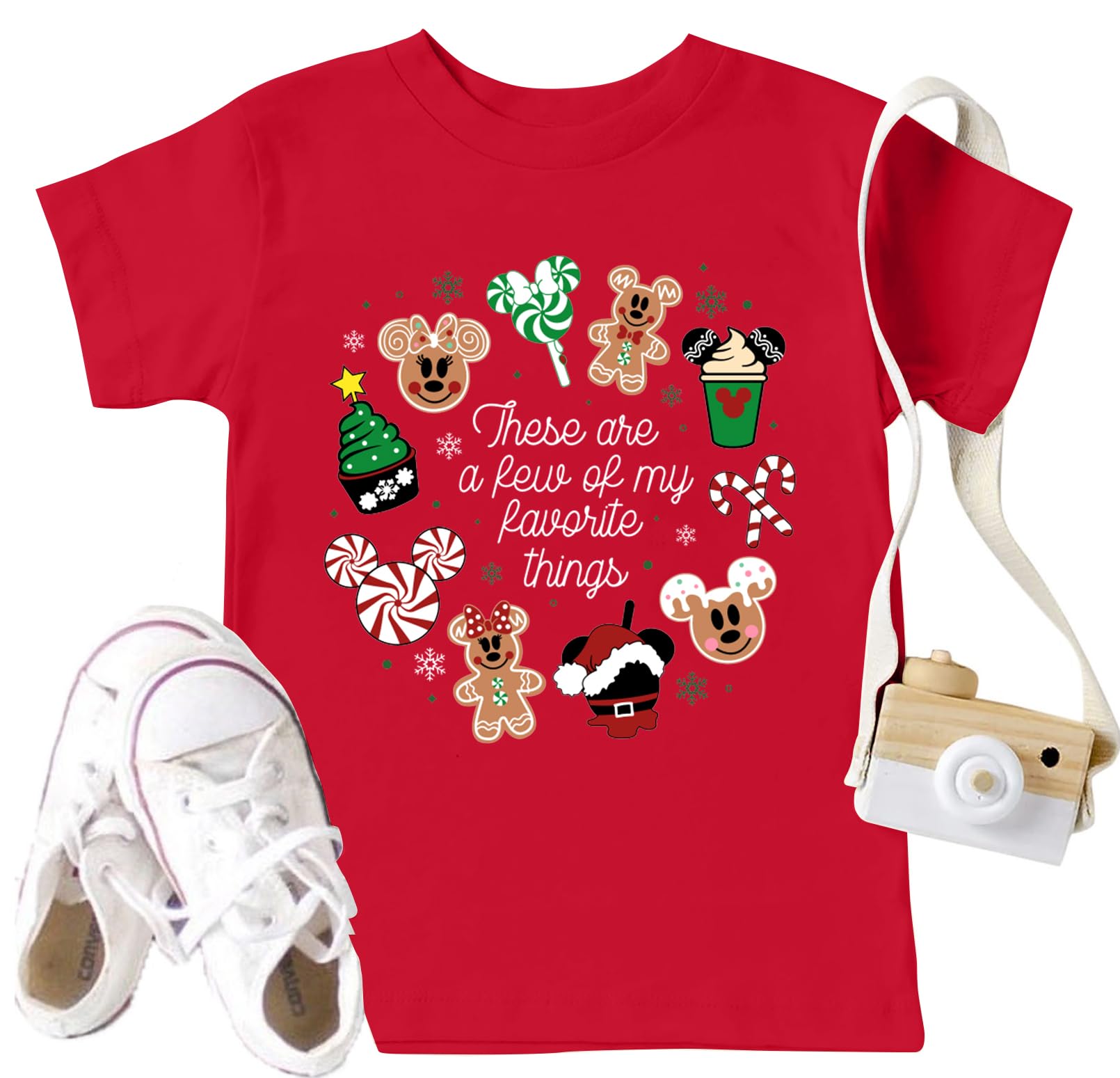 Christmas Shirts Toddler Boys Girls Xmas Buffalo Plaid Trees T-Shirt Christmas Graphic Tees Holiday Tops