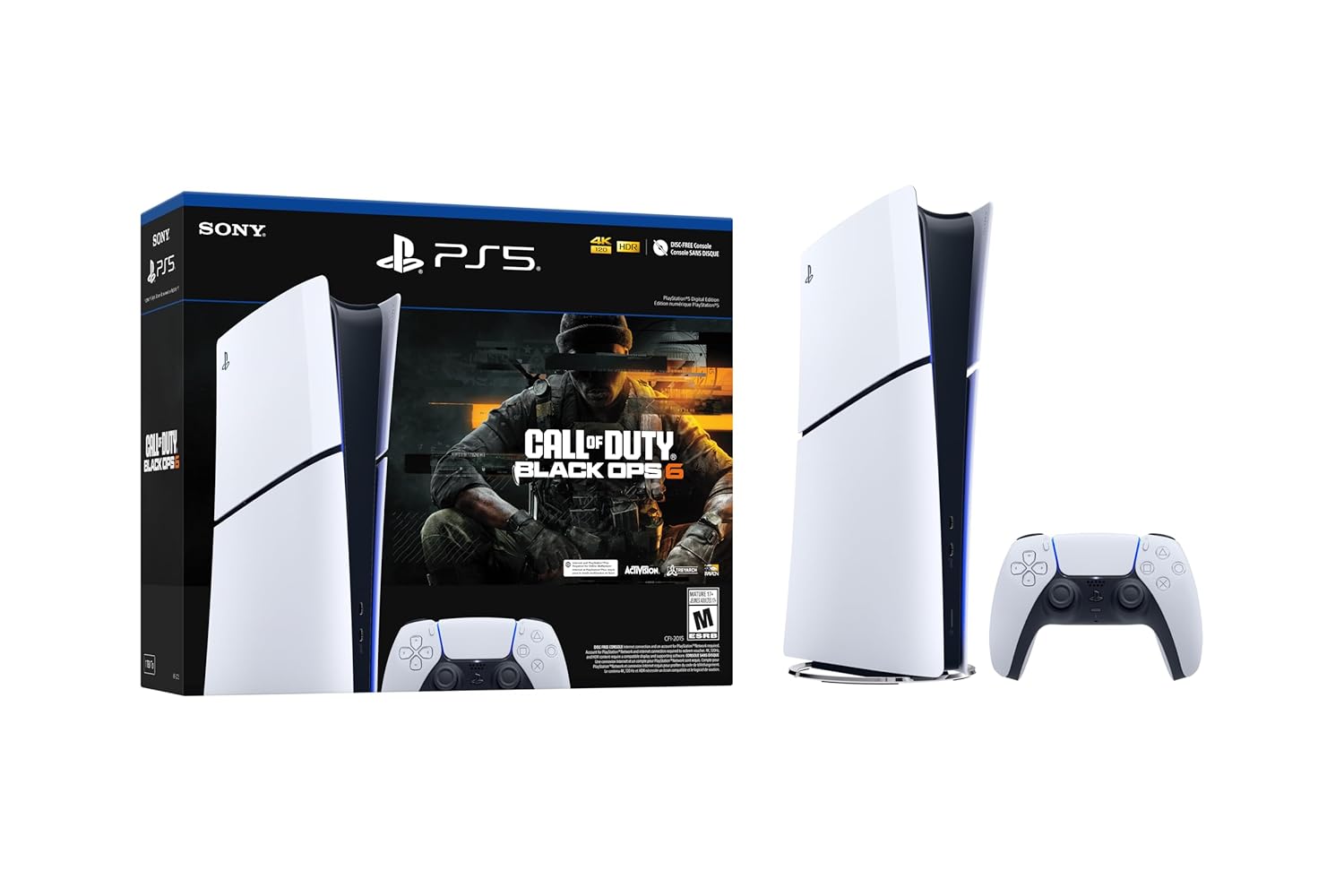 PlayStation®5 Digital Edition – Call of Duty®: Black Ops 6 Bundle (model group – slim)
