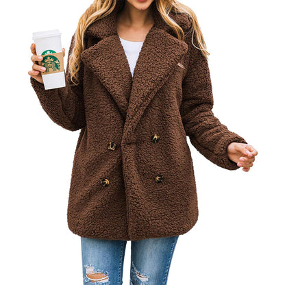 PRETTYGARDEN Women's Fashion Winter Coats Sherpa Fleece Faux Fur Shearling Oversized Trendy Jackets Warm Outerwear Clothing