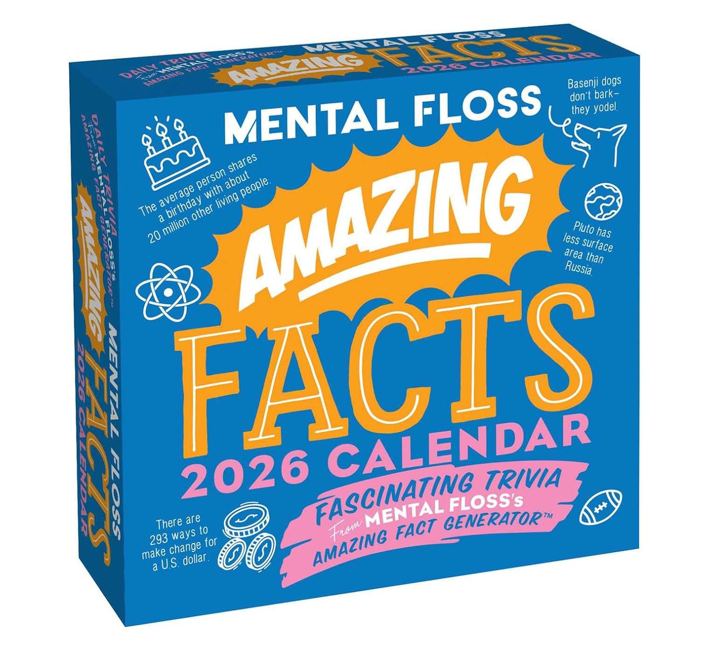 Amazing Facts from Mental Floss 2026 Day-to-Day Calendar: Fascinating Trivia from the Amazing Fact Generator™
