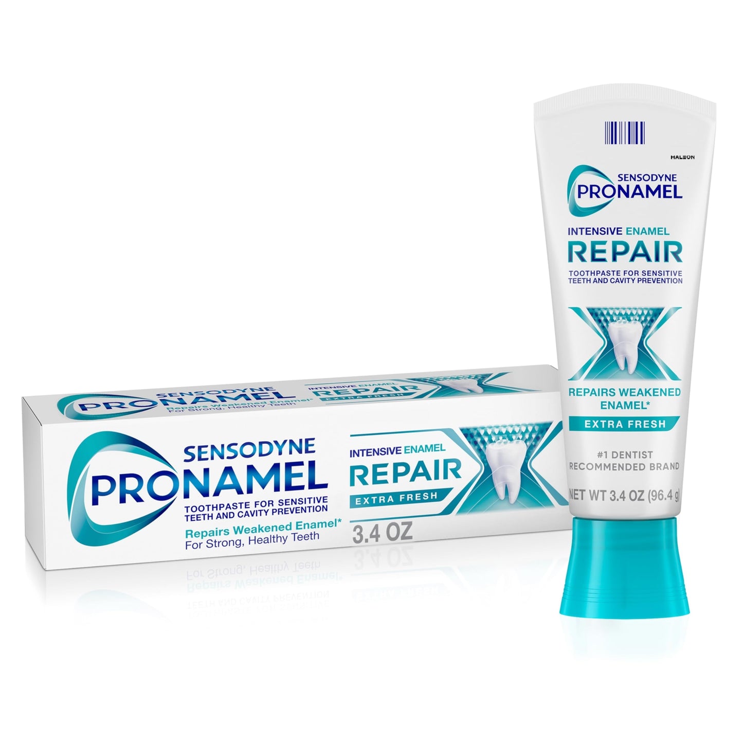 Sensodyne Pronamel Intensive Enamel Repair Toothpaste for Sensitive Teeth, to Reharden and Strengthen Enamel, Clean Mint - 3.4 Ounces