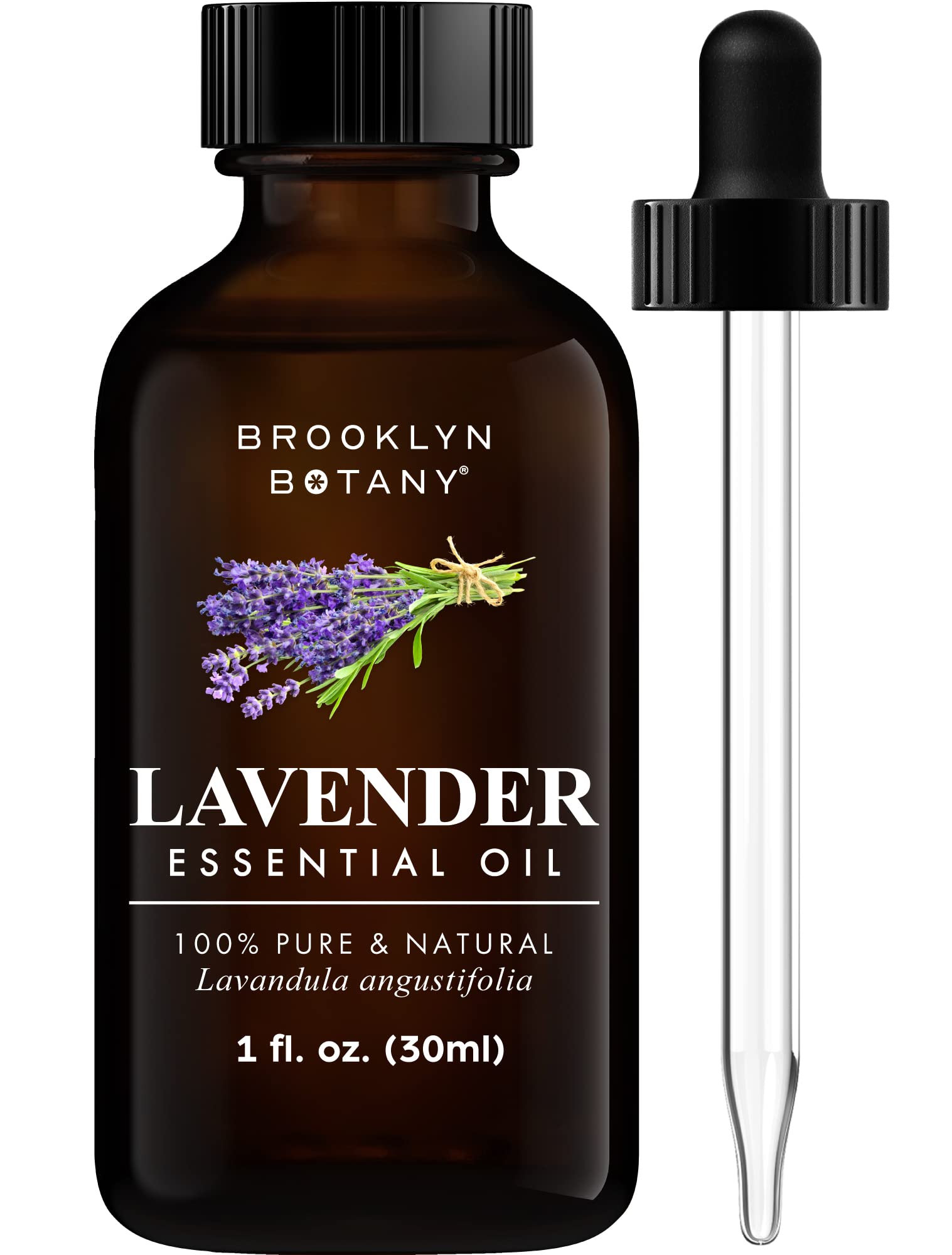 Brooklyn Botany Peppermint Essential Oil - Huge 4 Fl Oz - 100% Pure and Natural - Premium Grade with Dropper - for Aromatherapy and Diffuser