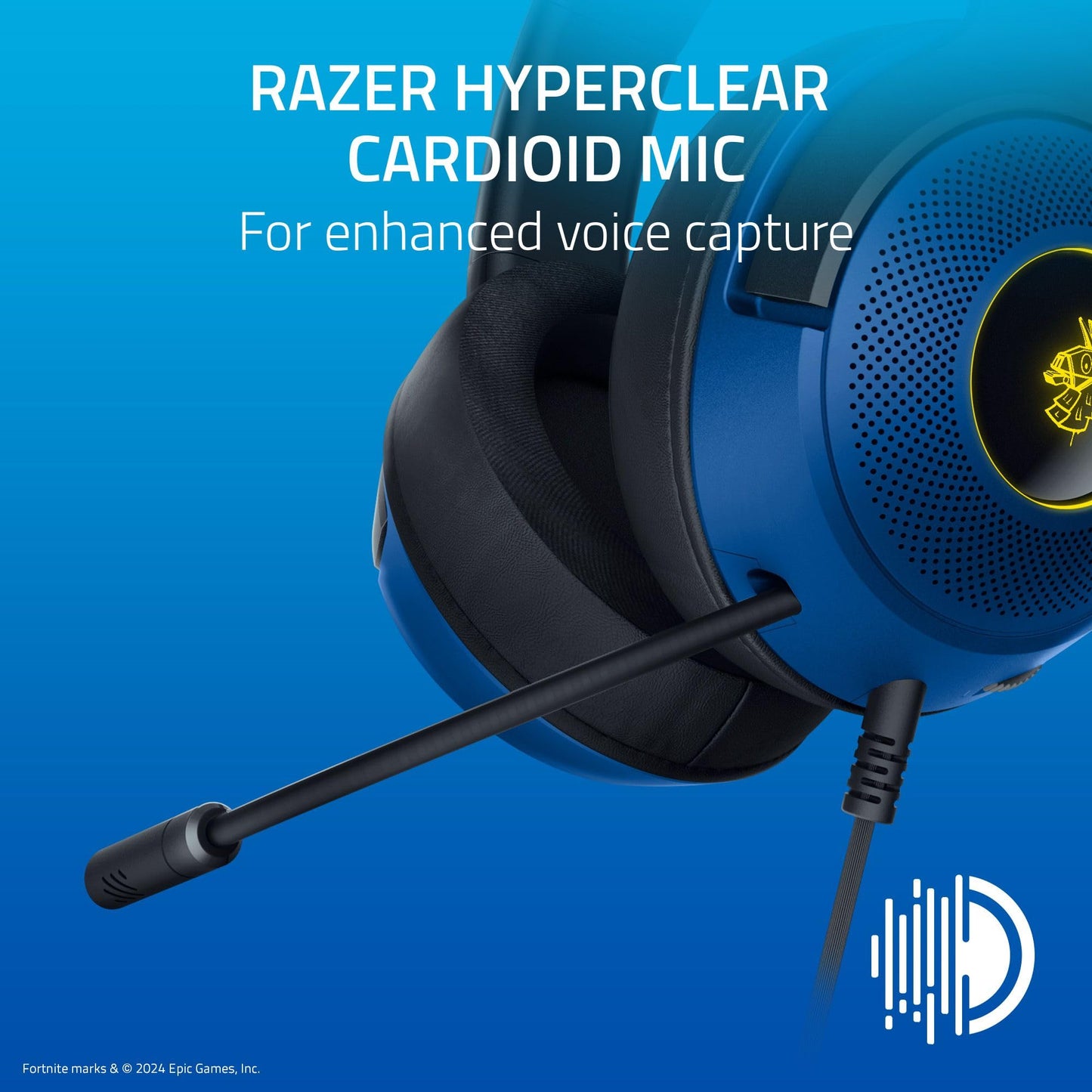Razer Kraken V3 X Wired USB Gaming Headset: Lightweight Build - Triforce 40mm Drivers - HyperClear Cardioid Mic - 7.1 Surround Sound - Chroma RGB Lighting - Black