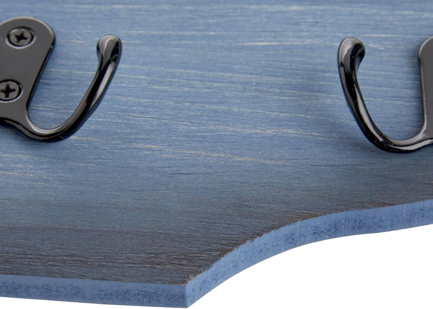 Okuna Outpost Whale Tail Wall Hook for Nursery, Nautical Ocean Wall Decor (Blue, 15.5 x 6.75 x 1 in)