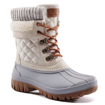 ALEADER Womens Winter Snow Boots | Waterproof Shell | Duck Boots